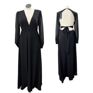 Lulus Plus Size 1X Maxi Backless Dress NEW Formal Prom Holiday Party Bridesmaid